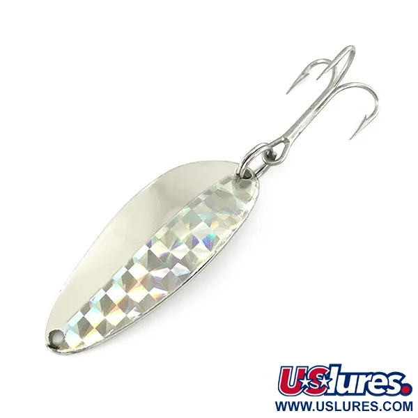 Vintage  Seneca Little Cleo (Hula Girl), 1/3oz Silver fishing spoon #7075