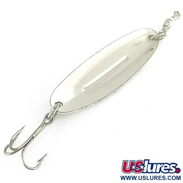 Vintage   Williams Wabler W40, 1/4oz Silver fishing spoon #7087