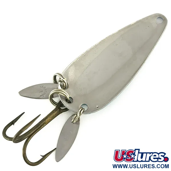 Vintage   Marathon (with sonic blades), 2/5oz Blue / Nickel fishing spoon #7111