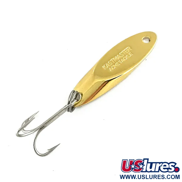 Vintage  Acme Kastmaster , 1/8oz Gold fishing spoon #7122