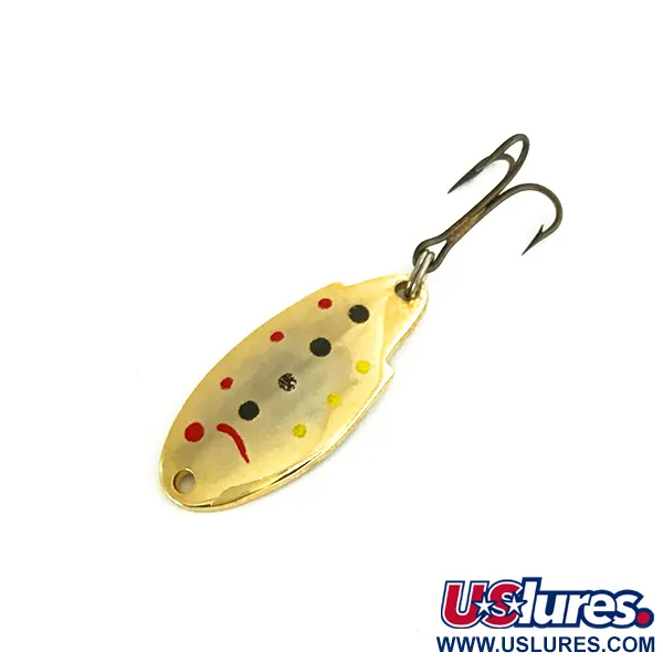 Vintage   Acme Thunderbolt, 1/8oz Golden Trout fishing spoon #7123