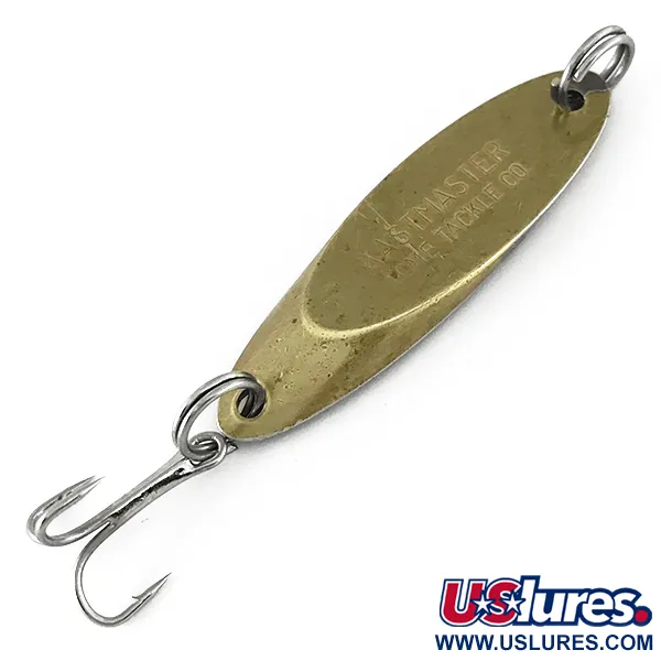 Vintage  Acme Kastmaster , 1/4oz Brass fishing spoon #7137
