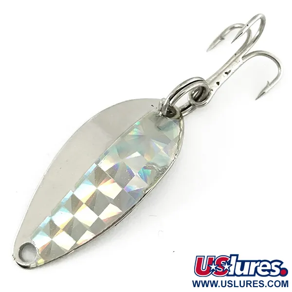 Vintage  Seneca Little Cleo, 1/4oz Silver fishing spoon #7164