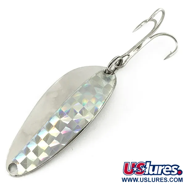 Vintage  Seneca Little Cleo (Hula Girl), 1/3oz Silver fishing spoon #7168