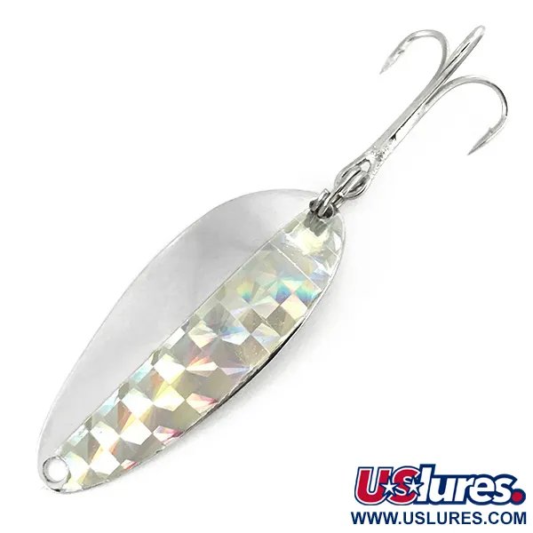 Vintage  Seneca Little Cleo (Hula Girl), 1/3oz Silver fishing spoon #7169