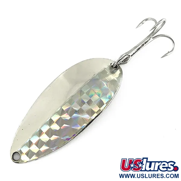 Vintage  Seneca Little Cleo (Hula Girl), 1/2oz Silver fishing spoon #7170