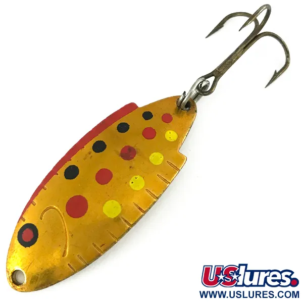 Vintage   Thomas Buoyant, 1/4oz Golden Trout fishing spoon #7195