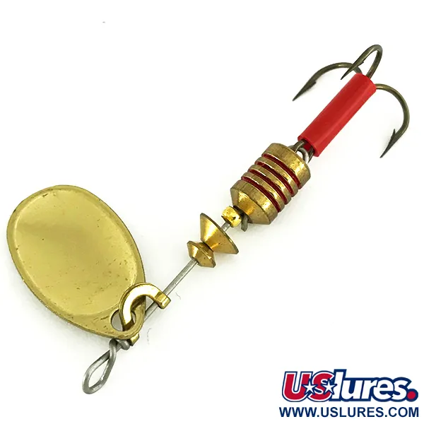   Mepps Aglia 1, 1/8oz Gold spinning lure #15892
