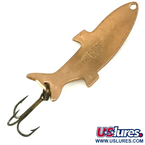 Vintage  Acme Phoebe, 1/4oz Copper fishing spoon #7242
