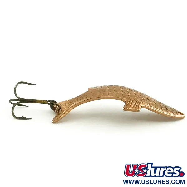 Vintage  Acme Phoebe, 1/4oz Copper fishing spoon #7242