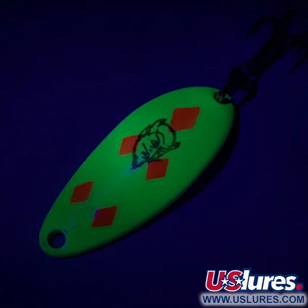  Eppinger Dardevle Devle Dog 5200 UV, 1/4oz Five of Diamonds fishing lure #7313