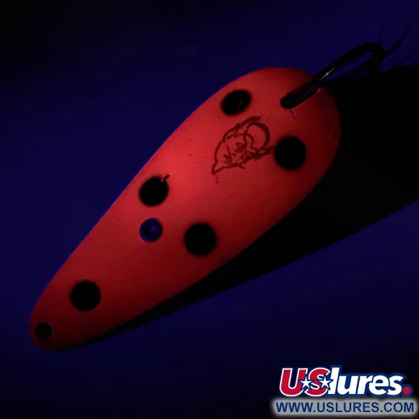 Vintage  Eppinger Weedless Dardevle Imp, 2/5oz Red / Black / Nickel fishing spoon #7318