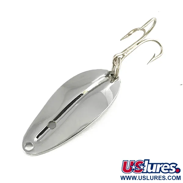 Vintage  TODDCO Main liner , 1/4oz Nickel fishing spoon #7338