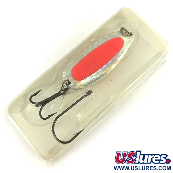   Blue Fox Rattlin Pixee, 1/2oz Rainbow Herring / Pink fishing spoon #7359