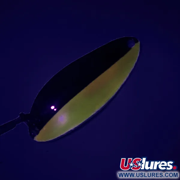  TODDCO Main liner , 2/5oz Nickel / Orange with Rainbow Tints fishing spoon #7367