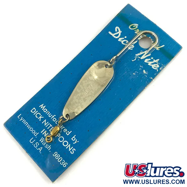 Dick Nite Spoons Dick Nite #2, 1/16oz Nickel fishing spoon #7369