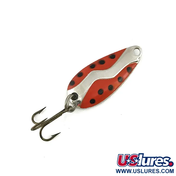  Acme Kamlooper Wee, 1/8oz Red / Black / Nickel fishing spoon #7380
