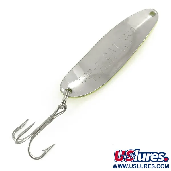 Vintage  Eppinger Dardevle Cop-E-Cat 7300 UV, 1/3oz  fishing spoon #7396