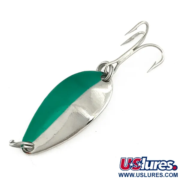  Seneca Little Cleo, 3/16oz Nickel / Green fishing spoon #7416
