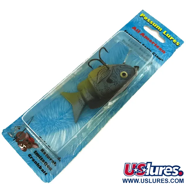   Possum Lures Pan Fish Pumpkinseed, 2/5oz Pumpkinseed fishing #7426