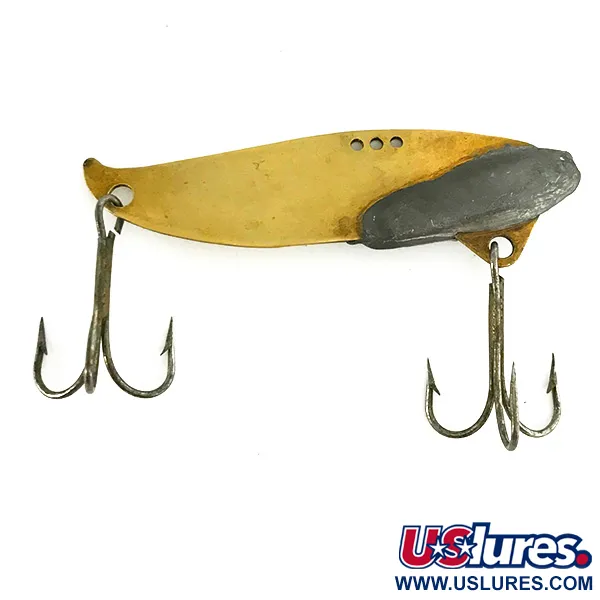 Vintage   Heddon Sonar 433, 1/2oz Brass fishing #7433