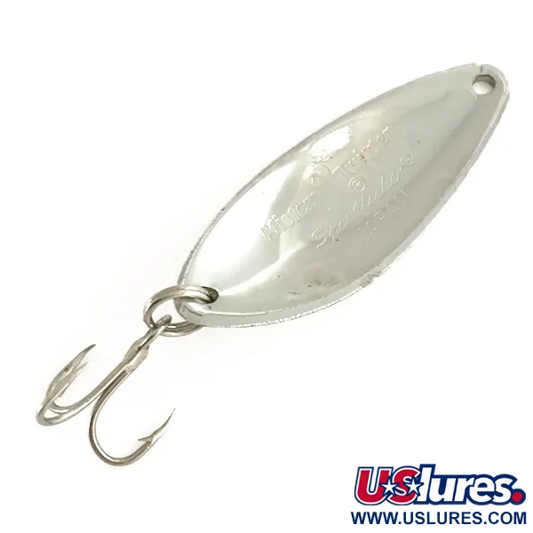 Vintage   Mister Twister Shelby Sportfisher, 1/4oz Silver fishing spoon #7444