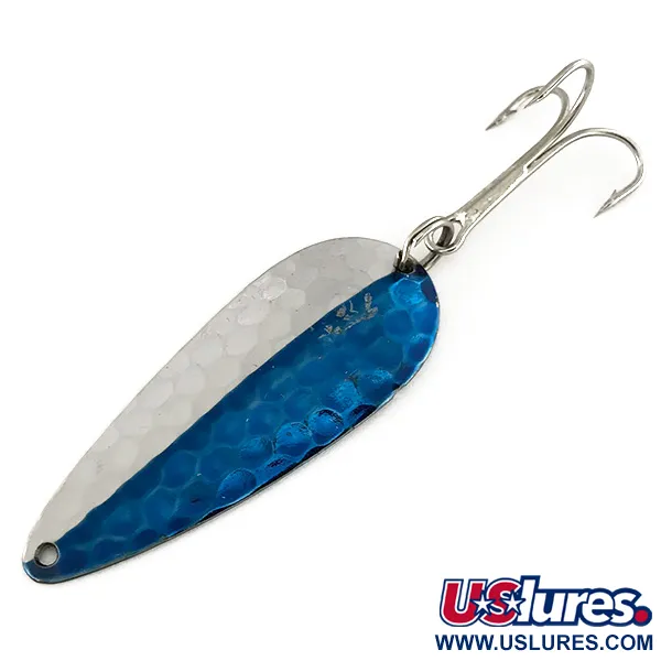  Eppinger Dardevle Imp, 2/5oz Hammered Nickel / Blue fishing spoon #7465