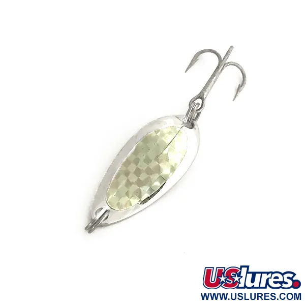  Luhr Jensen Little Jewel, 3/16oz Nickel fishing spoon #7492