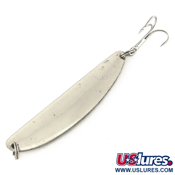 Vintage  Acme Side-winder, 1/2oz Nickel fishing spoon #7503