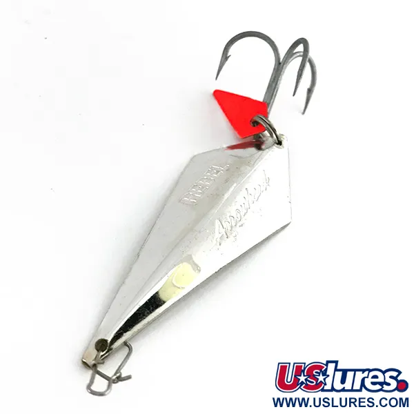 Vintage   Rebel Arrowhead, 3/8oz Silver, Silver Plated fishing spoon #7516
