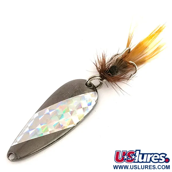 Vintage  Marathon  Marathon, 1/4oz Gray fishing spoon #7529