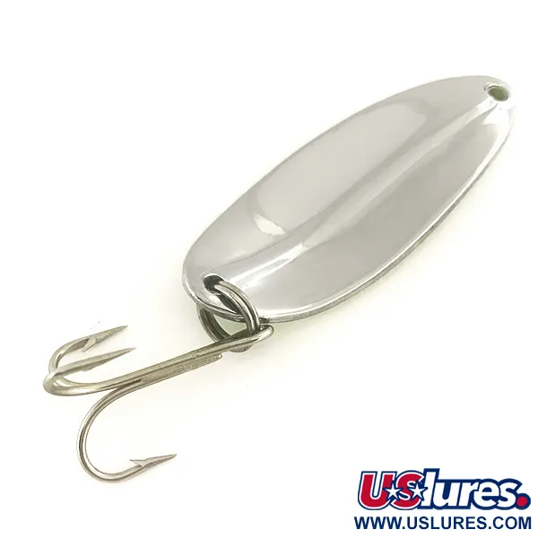  TODDCO Main liner UV, 2/5oz Yellow / Green / Nickel fishing spoon #7538