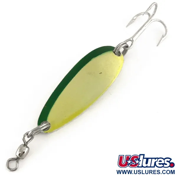 Vintage  Luhr Jensen Krocodile UV, 1/3oz  fishing spoon #7542