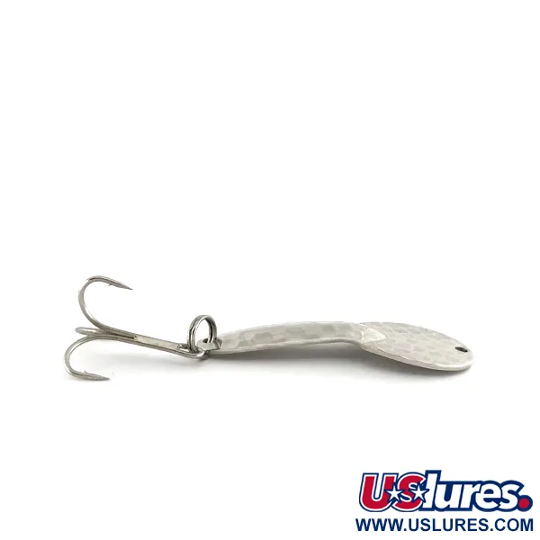  Acme Dazzler #2, 1/4oz Hammered Nickel fishing spoon #7547