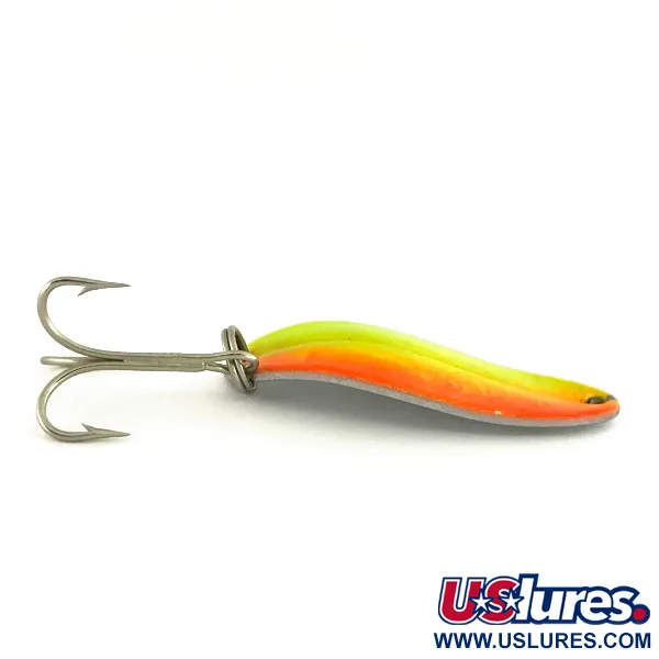  TODDCO Main liner UV, 2/5oz Yellow / Orange / Nickel fishing spoon #7565