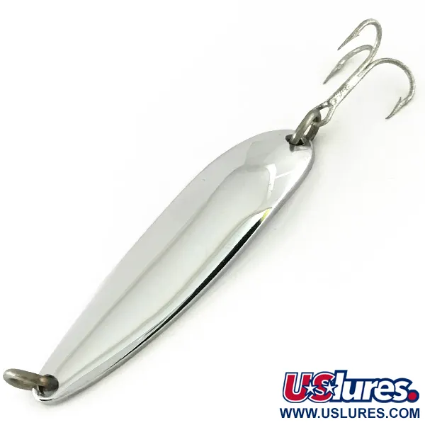  Luhr Jensen Krocodile Die #4, 2/3oz Nickel fishing spoon #7566