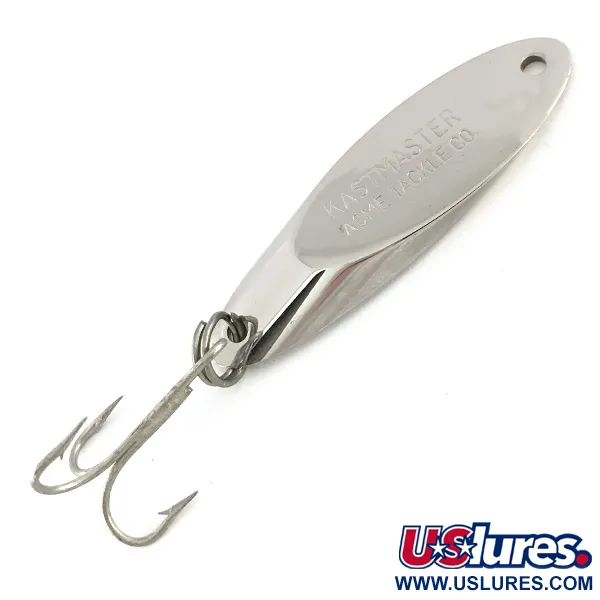  Acme Kastmaster , 1/2oz Nickel fishing spoon #7618