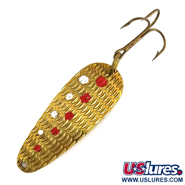 Vintage   Thomas Cyclone, 1/3oz Bronze (Brass) fishing spoon #7639