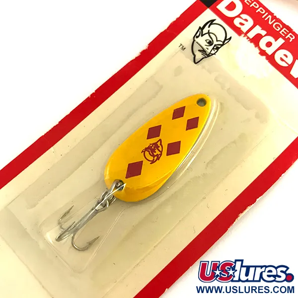  Eppinger Dardevle Midget, 3/16oz Five of Diamonds fishing spoon #7691