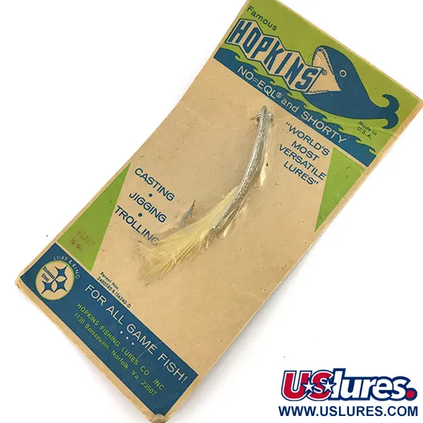   Hopkins 238 Hammered Spoon, 1/4oz Hammered Silver fishing spoon #7694