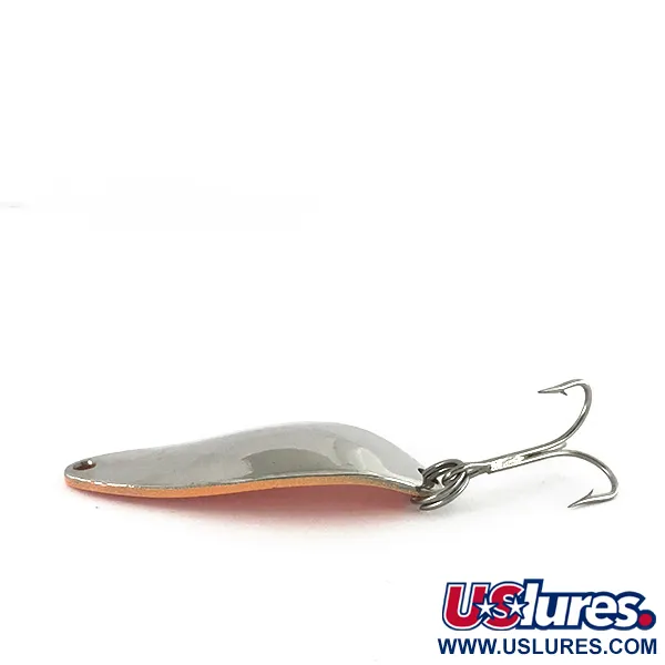  Seneca Little Cleo (Hula Girl), 1/3oz Nickel / Orange fishing spoon #7721