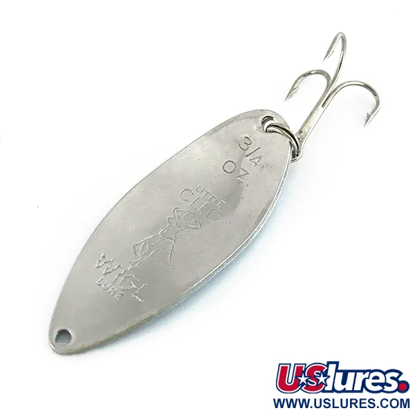  Seneca Little Cleo (Hula Girl), 3/4oz Blue / Nickel fishing spoon #7722