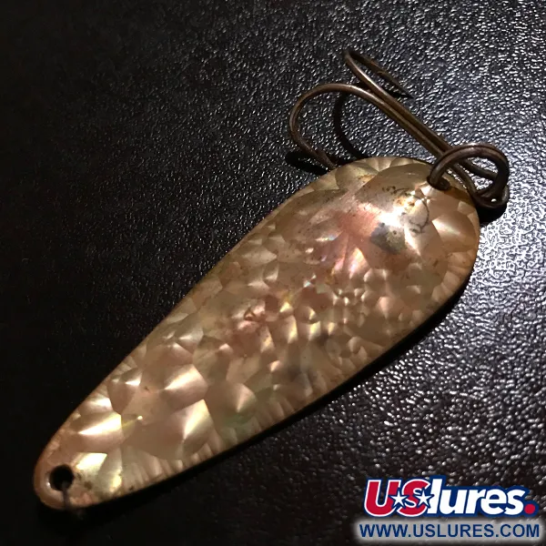 Vintage  Eppinger Dardevle Imp Crystal, 2/5oz Crystal (Golden Scale), discontinued in 1980s fishing spoon #7739
