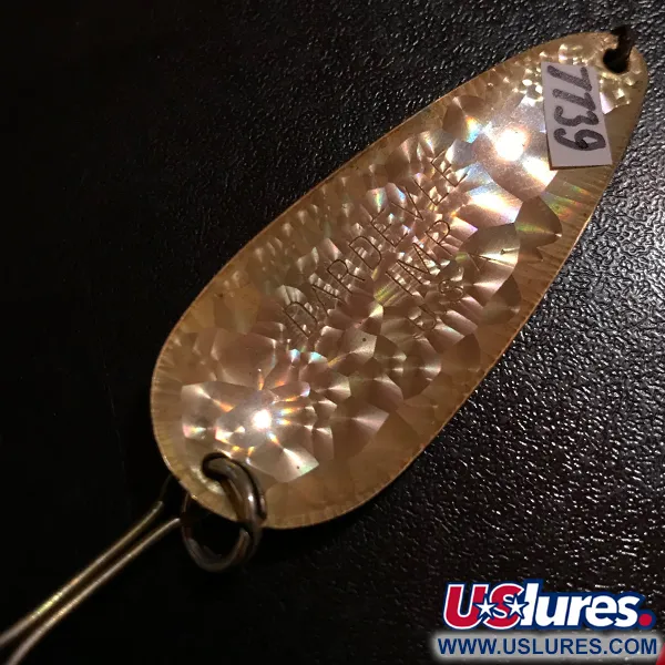 Vintage  Eppinger Dardevle Imp Crystal, 2/5oz Crystal (Golden Scale), discontinued in 1980s fishing spoon #7739