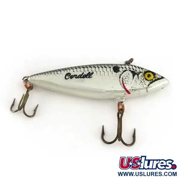 Vintage   Cotton Cordell TH Spot, 1/8oz Rainbow Gray fishing spoon #7748