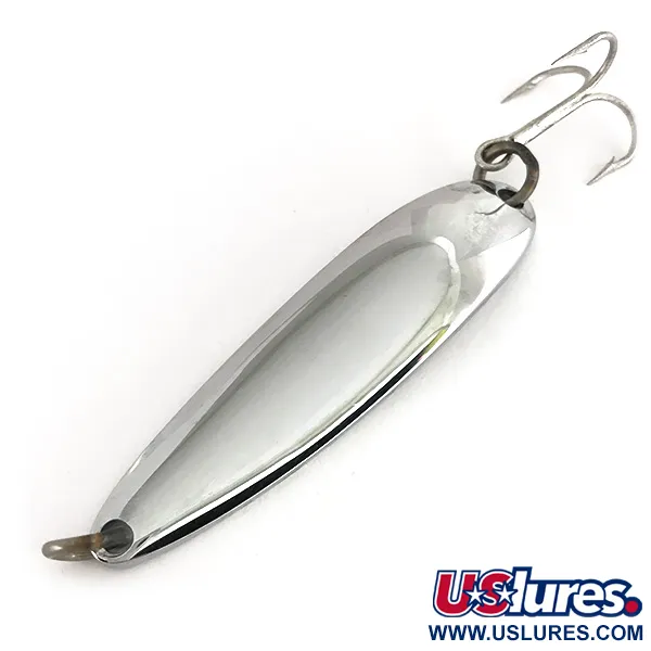  Luhr Jensen Krocodile Die #4, 2/3oz Nickel fishing spoon #7763