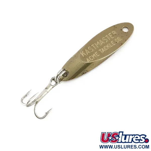Vintage  Acme Kastmaster , 1/8oz Bronze (Brass) fishing spoon #7776