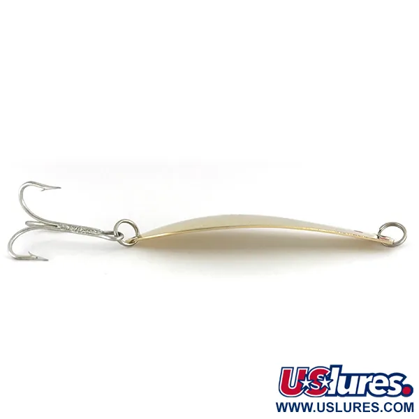 Vintage  Prescott Spinner Little Doctor 275, 3/4oz Gold fishing spoon #7792