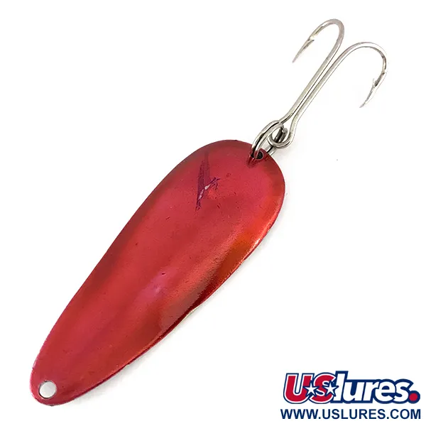 Vintage  Eppinger Dardevle's Imp , 2/5oz Nickel / Red fishing spoon #7827