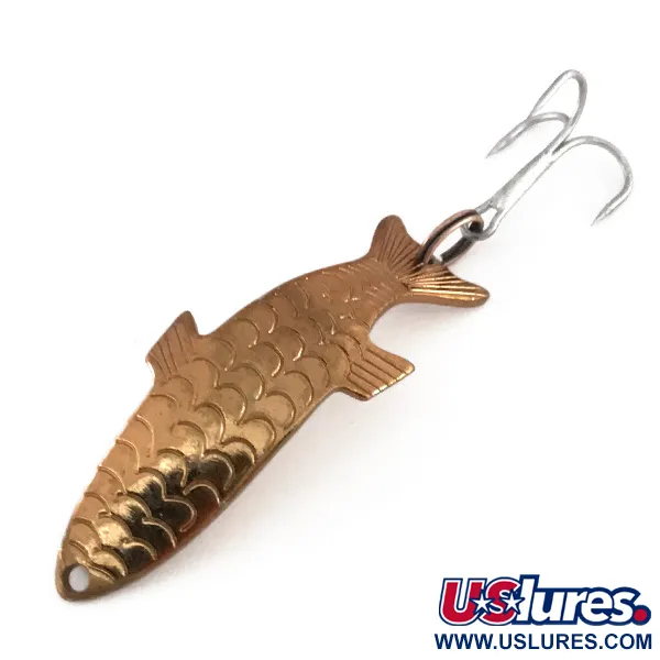 Vintage  Acme Phoebe, 1/4oz Copper fishing spoon #7866